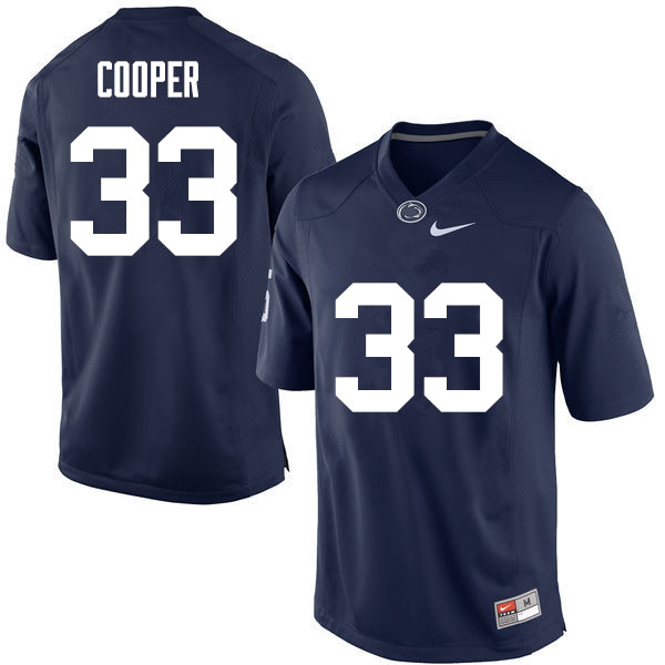 NCAA Nike Men's Penn State Nittany Lions Jake Cooper #33 College Football Authentic Navy Stitched Jersey VVS0598UP